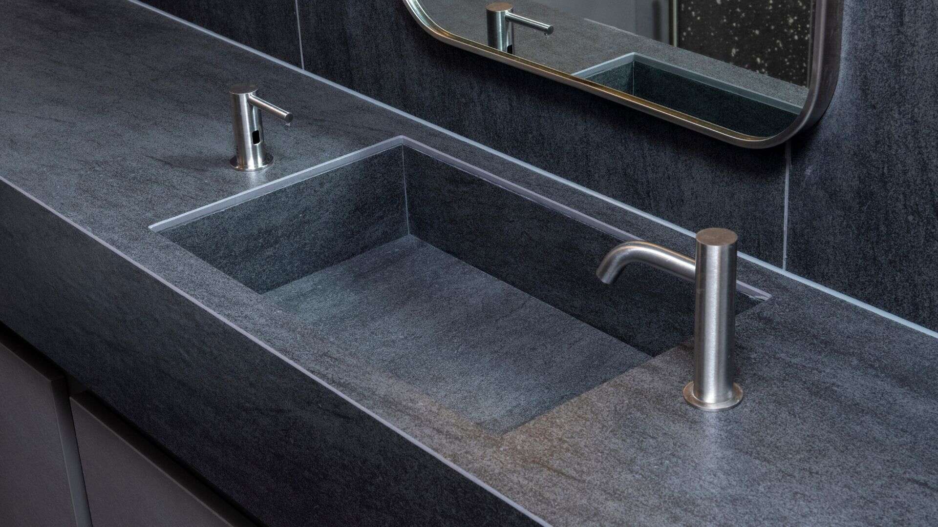 Solid Surface Vanity - Material Source Studio, Glasgow