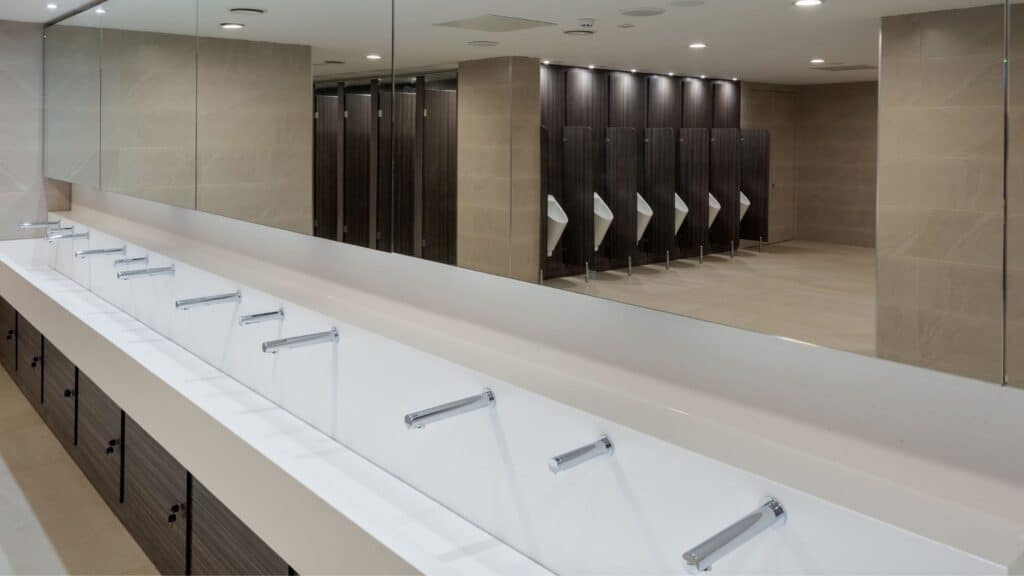 Solid Surface Wash Troughs - Liverpool St
